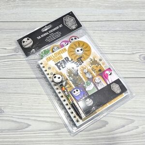 The Nightmare Before Christmas Tab Journal Stationary Set